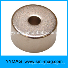 Hot Neodymium rare earth magnet cylinder with hole